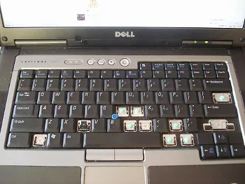 Dell näppäimistö korjaus