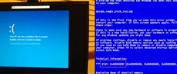 Lenovo sininen ruutu ja käynnistysongelma