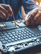 broken keyboard